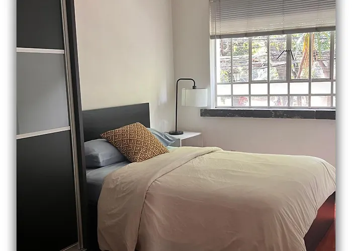 Сasa de vacaciones Condesa Amsterdam D Sunny 2bed 1bath In Condesa México DF